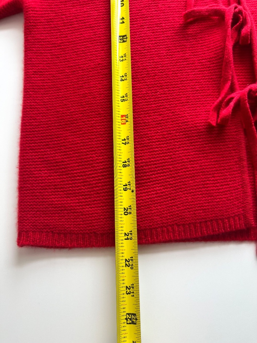 NWT Antonio Melani $199 Cardigan Sweater Red 100% Cashmere Women's M - Picture 8 of 10